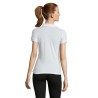 Polo Femme Éco-responsable 170g PASSION Matières : coton Taille textile : L Couleurs : blanc personnalisation sur mesure