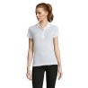 Polo Femme Éco-responsable 170g PASSION Matières : coton Taille textile : M Couleurs : blanc objet promo petit budget
