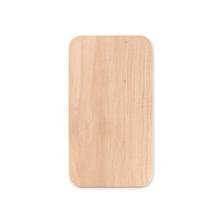 Petite planche à découper personnalisée ELLWOOD Matières : bois Couleurs : bois personnalisable avec votre logo