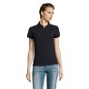 Polo Éco-responsable et Confortable pour Femme - PEOPLE PEOPLE Matières : coton Taille textile : L Couleurs : bleu marine objet 