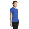 Polo Éco-responsable et Confortable pour Femme - PEOPLE PEOPLE Matières : coton Taille textile : S Couleurs : bleu royal objet p