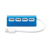 Duplicateur USB 4 Ports Pratique Personnalisé ALUHUB objet promotionnel éco-responsable