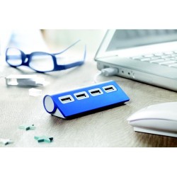Duplicateur USB 4 Ports Pratique Personnalisé ALUHUB goodies entreprise design