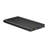 Station de chargement personnalisée 8000mAh POWERFLAT8 Matières : aluminium Couleurs : noir