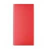 Station de chargement personnalisée 8000mAh POWERFLAT8 Matières : aluminium Couleurs : rouge impression logo haute qualité