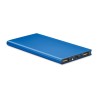 Station de chargement personnalisée 8000mAh POWERFLAT8 Matières : aluminium Couleurs : bleu royal cadeau entreprise pas cher