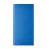 Station de chargement personnalisée 8000mAh POWERFLAT8 Matières : aluminium Couleurs : bleu royal accessoire événementiel unique