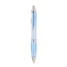Stylo à bille  en RPET pratique personnalisé RIO Matières : PET recyclé Couleurs : bleu clair transparent marquage laser ultra p