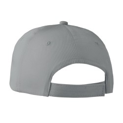 Casquette baseball 6 pans personnalisée BASIE Confort Matières : coton Couleurs : gris impression logo haute qualité