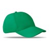 Casquette baseball 6 pans personnalisée BASIE Confort Matières : coton Couleurs : vert personnalisable avec votre logo