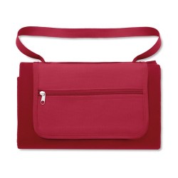 Couverture de pique-nique personnalisée idéale pour vos sorties - GOODTIMES Matières : PET Couleurs : rouge personnalisable avec