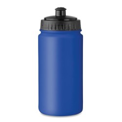 Gourde de sport personnalisée anti-fuite 500 ml BPA-free SPOT FIVE Matières : polyéthylène (PE) Couleurs : bleu royal goodies pu