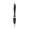 Stylo à bille  en RPET pratique personnalisé RIO Matières : PET recyclé Couleurs : gris transparent cadeau entreprise pas cher