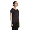 T-shirt Éco-responsable Femme Personnalisé 150g - CRUSADER Matières : coton biologique Taille textile : XXL Couleurs : noir prof
