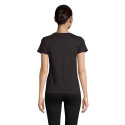 T-shirt Éco-responsable Femme Personnalisé 150g - CRUSADER Matières : coton biologique Taille textile : XXL Couleurs : noir prof