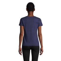 T-shirt Éco-responsable Femme Personnalisé 150g - CRUSADER Matières : coton biologique Taille textile : L Couleurs : french navy