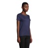 T-shirt Éco-responsable Femme Personnalisé 150g - CRUSADER Matières : coton biologique Taille textile : M Couleurs : french navy