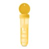 Tube à Bulles Personnalisé Éco-responsable - Cadeau Idéal SOPLA Couleurs : jaune personnalisation sur mesure