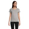 T-shirt Éco-responsable Femme Personnalisé 150g - CRUSADER Matières : coton biologique Taille textile : S Couleurs : gris chiné 