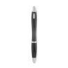 Stylo à bille  en RPET pratique personnalisé RIO Matières : PET recyclé Couleurs : gris transparent goodies entreprise design