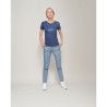 T-shirt Éco-responsable Femme Personnalisé 150g - CRUSADER Matières : coton biologique Taille textile : XXL Couleurs : gris chin