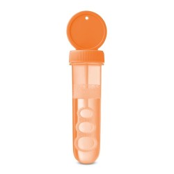 Tube à Bulles Personnalisé Éco-responsable - Cadeau Idéal SOPLA Couleurs : orange goodies personnalisé en stock