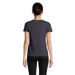 T-shirt Éco-responsable Femme Personnalisé 150g - CRUSADER Matières : coton biologique Taille textile : M Couleurs : gris souris