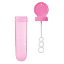 Tube à Bulles Personnalisé Éco-responsable - Cadeau Idéal SOPLA Couleurs : fuchsia objet promotionnel éco-responsable