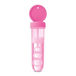 Tube à Bulles Personnalisé Éco-responsable - Cadeau Idéal SOPLA Couleurs : fuchsia marquage couleur éclatante