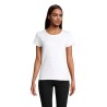 T-shirt Éco-responsable Femme Personnalisé 150g - CRUSADER Matières : coton biologique Taille textile : XL Couleurs : blanc obje