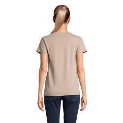 T-shirt Éco-responsable Femme Personnalisé 150g - CRUSADER Matières : coton biologique Taille textile : M Couleurs : corde perso