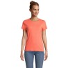 T-shirt Éco-responsable Femme Personnalisé 150g - CRUSADER Matières : coton biologique Taille textile : L Couleurs : pop orange 