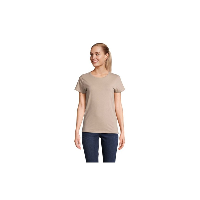 T-shirt Éco-responsable Femme Personnalisé 150g - CRUSADER Matières : coton biologique Taille textile : L Couleurs : corde goodi