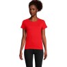 T-shirt Éco-responsable Femme Personnalisé 150g - CRUSADER Matières : coton biologique Taille textile : 3XL Couleurs : rouge obj