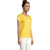 T-shirt Éco-responsable Femme Personnalisé 150g - CRUSADER Matières : coton biologique Taille textile : S Couleurs : jaune goodi