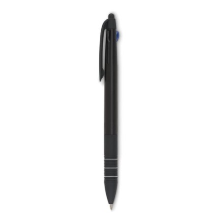 Stylo bille stylet 3 couleurs personnalisé MULTIPEN Matières : ABS Couleurs : noir impression haute définition