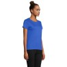 T-shirt Éco-responsable Femme Personnalisé 150g - CRUSADER Matières : coton biologique Taille textile : 3XL Couleurs : bleu roya