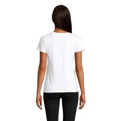 T-shirt Éco-responsable Femme Personnalisé 150g - CRUSADER Matières : coton biologique Taille textile : 3XL Couleurs : blanc obj