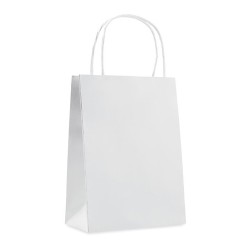 Sac Cadeau Petit Format Éco-responsable en Papier 150 gr/m² PAPER SMALL Matières : papier Couleurs : blanc 2