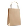 Sac Cadeau Petit Format Éco-responsable en Papier 150 gr/m² PAPER SMALL Matières : papier Couleurs : beige goodies publicitaire 