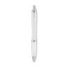 Stylo à bille  en RPET pratique personnalisé RIO Matières : PET recyclé Couleurs : blanc transparent cadeau client original