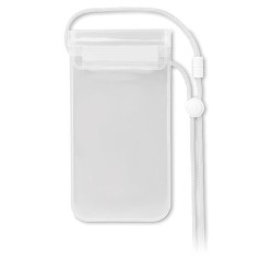 Pochette étanche personnalisée idéale pour la plage et les loisirs - COLOURPOUCH Matières : PVC Couleurs : blanc transparent