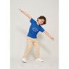 T-shirt Enfant Personnalisable Bio 175g | PIONEER KIDS Matières : coton biologique Taille textile : 4XL Couleurs : noir profond 