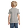 T-shirt Enfant Personnalisable Bio 175g | PIONEER KIDS Matières : coton biologique Taille textile : 3XL Couleurs : gris chiné ma