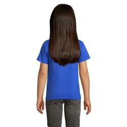 T-shirt Enfant Personnalisable Bio 175g | PIONEER KIDS Matières : coton biologique Taille textile : XL Couleurs : bleu royal per