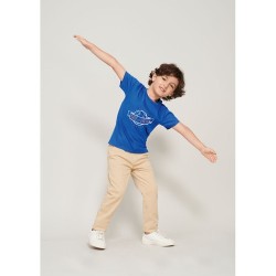 T-shirt Enfant Personnalisable Bio 175g | PIONEER KIDS Matières : coton biologique Taille textile : XXL Couleurs : bleu royal ca