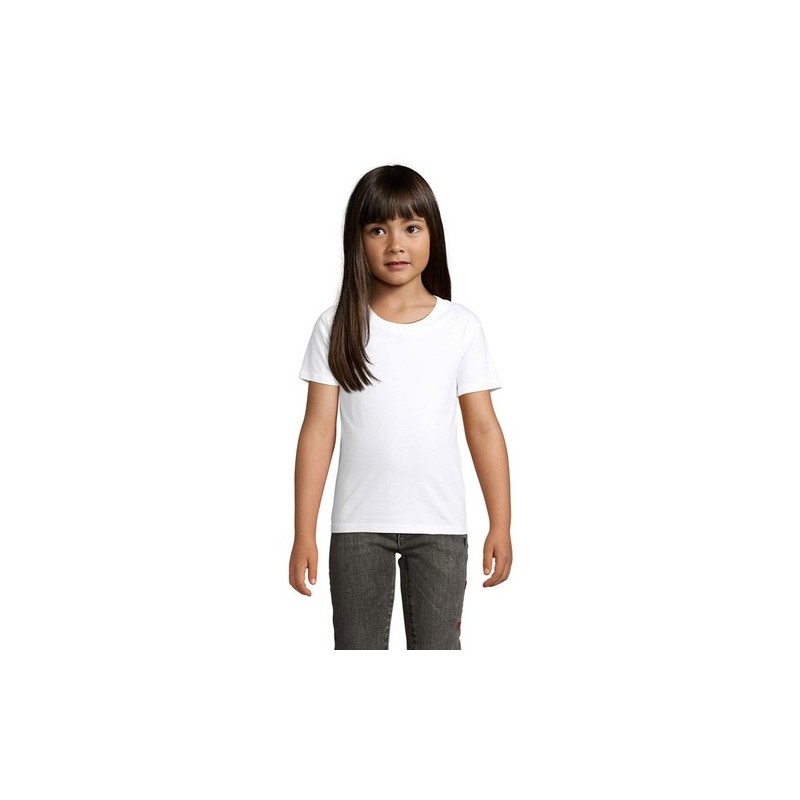T-shirt Enfant Personnalisable Bio 175g | PIONEER KIDS Matières : coton biologique Taille textile : 4XL Couleurs : blanc goodies