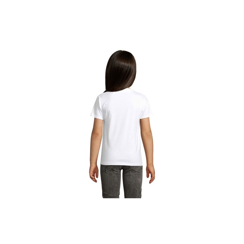 T-shirt Enfant Personnalisable Bio 175g | PIONEER KIDS Matières : coton biologique Taille textile : 4XL Couleurs : blanc cadeau 
