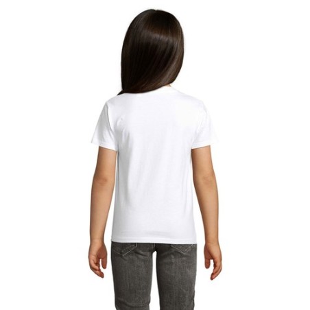 T-shirt Enfant Personnalisable Bio 175g | PIONEER KIDS Matières : coton biologique Taille textile : 4XL Couleurs : blanc cadeau 