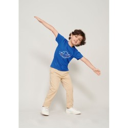T-shirt Enfant Personnalisable Bio 175g | PIONEER KIDS Matières : coton biologique Taille textile : L Couleurs : blanc cadeau co